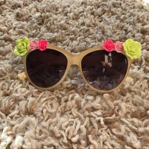 Floral Catseye Sunglasses